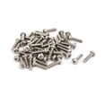 thumbnail image 1 of Unique Bargains M2x8mm 304 Stainless Steel Button Head Torx Socket Screws Fastener 50pcs, 1 of 1