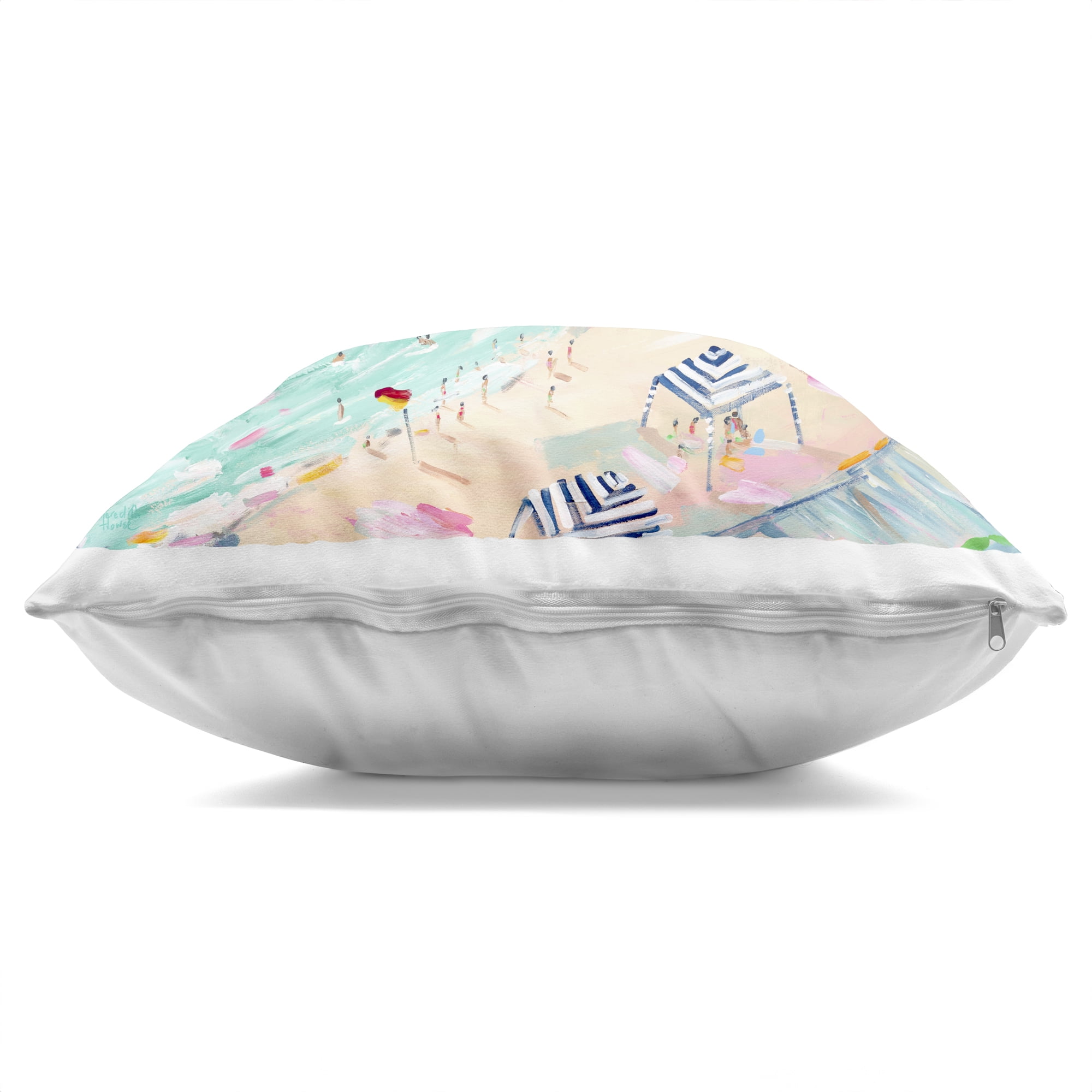 Stupell Industries Good Times Noosa Beach Decorative Printed Throw Pillow, design by Meredith Howse, 18 x 7 x 18