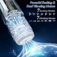 thumbnail image 2 of KERERO Automatic Male Masturbator Sex Toys for Men,Male Sex Toys Stroker with 7 Sucking& Vibrating& Thrusting& Rotating Modes,3D Textured Waterproof Adult Toys for Men, 2 of 6