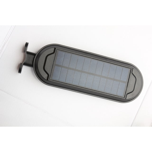 PAMINGONO Patio Lights Solar Powered Solar Street Light PC Black 1Pcs for Business Owners