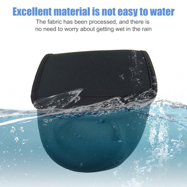 Funda Universal para carrete de pesca Baitcasting, funda protectora duradera para carretes giratorios para Kits de peces, suministros, accesorios FLhrweasw Nuevo