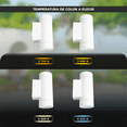thumbnail image 4 of Lampara Arbotante Led 12w Para Pared Exterior Malubero, Color Blanco, 4 of 5