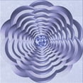 thumbnail image 1 of Ahgly Company Machine Washable Indoor Square Transitional Slate Blue Area Rugs, 7' Square, 1 of 7