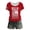Z5-Red, variant on FUZHIQ Women's R.E.D. Remember Everyone Deployed Crewneck T-Shirt Patriotic American Flag Star Print Contrast Short Sleeve Casual Graphic Tee for RED Friday Military Support,M