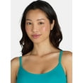 thumbnail image 2 of Time and Tru Women's Solid Scoop Neck Bikini Top, Sizes S-XL, 2 of 5