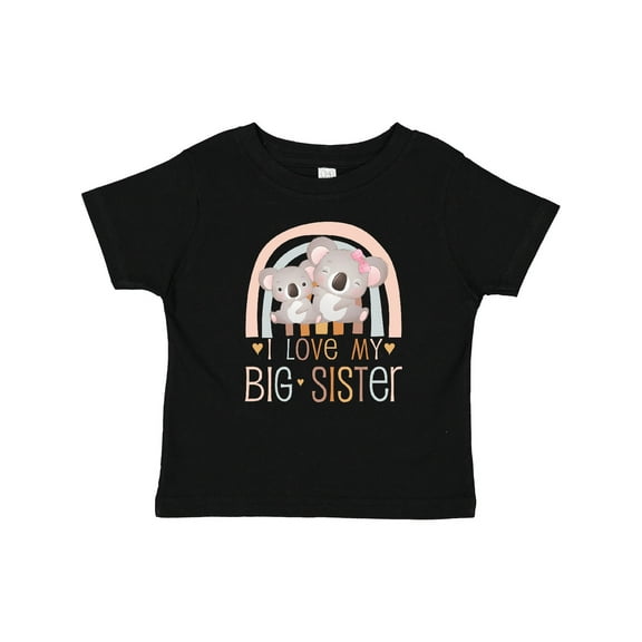 Inktastic Little Sister Newborn Baby Girls’ Boys or Girls Baby T-Shirt