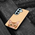 thumbnail image 4 of WIRESTER Shockproof Soft Rubber Cover Case for Samsung Galaxy S26 6.3" 2026, Animal Orange Tabby Kitten Cat On Sunset Background, 4 of 5