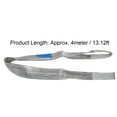 thumbnail image 4 of 4-Ton Heavy-Duty PES Lifting Sling - 4M Length, 105mm Width, Grey Flat Webbing Strap with One-Piece Weaving & 6:1 Safety Factor for Ship, Machinery, Port, Construction, Transportation Industries, 4 of 6