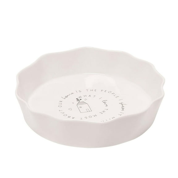 Moments Round Scolloped Flan Tray