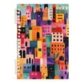 thumbnail image 7 of FORMRS 1-Subject Spiral Notebook 8" x 5" College Ruled 60 Refillable Sheet A5 Hard Cover, Art Buildings, 7 of 7