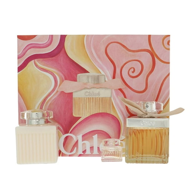 Set de regalo de perfume Chloé para mujer Eau De Parfum 75 ml + Loción