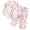 1-95White320, variant on MEZZALL Boys Pajamas Sets Kids Soft Satin Cartoon Print Sleep Set Long Sleeve Lapel Button Tops Matching Full Length Pants Summer Loungewear Classic Sleepwear