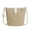 White, variant on Spencer Women Beach Purse Straw Woven Crossbody Shoulder Bag Casual Messenger Bag Fashion Buckets Handbag (Brown)