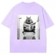 thumbnail image 3 of Camiseta estampada de Capybara para hombre y mujer, ropa de calle informal de gran tamaño, de manga corta, de algodón, a la moda, para baño, primavera y verano, 3 of 5