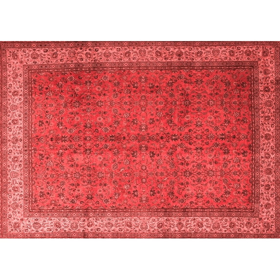 Ahgly Company Indoor Rectangle Persian Red Traditional Area Rugs, 7' x 10'