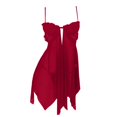 thumbnail image 4 of WCJM Women's nylon suit Blue Women'S Suspenders Similar To Sexy Underwear Home Pajamas Two Piece Lace Suspenders Home Clothes Suit satin satin, 4 of 8