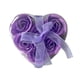 thumbnail image 5 of Specollect 12 Pcs Purple Artificial Roses Heart Box, Fabric Flowers for Valentine's Day Gift, Home Decor, Romantic Keepsake, 5 of 8