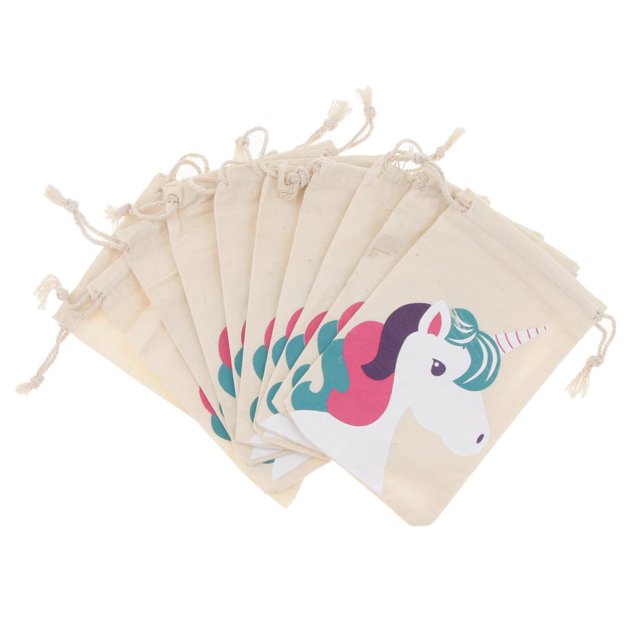 10 Unids Algodon para Fillers Favores de Nupcias Bag Filler para Caramelos Yotijar Bolsa de dulces con cordón