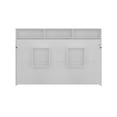 thumbnail image 2 of Cama Abatible Horizontal Individual con Repisas (Blanco), 2 of 7