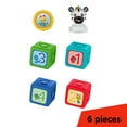 thumbnail image 4 of Baby Einstein Connectables 6-Piece Magnetic Activity Building Baby Blocks Toys, 6 months+ Unisex, 4 of 21