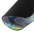 thumbnail image 3 of WIRESTER 8.66x7.08 in Rectangle Mouse Pad with Non-Slip Rubber Base for Computers, Laptop, Office & Home - Purple Hawaiian Bird Flowers, 3 of 5