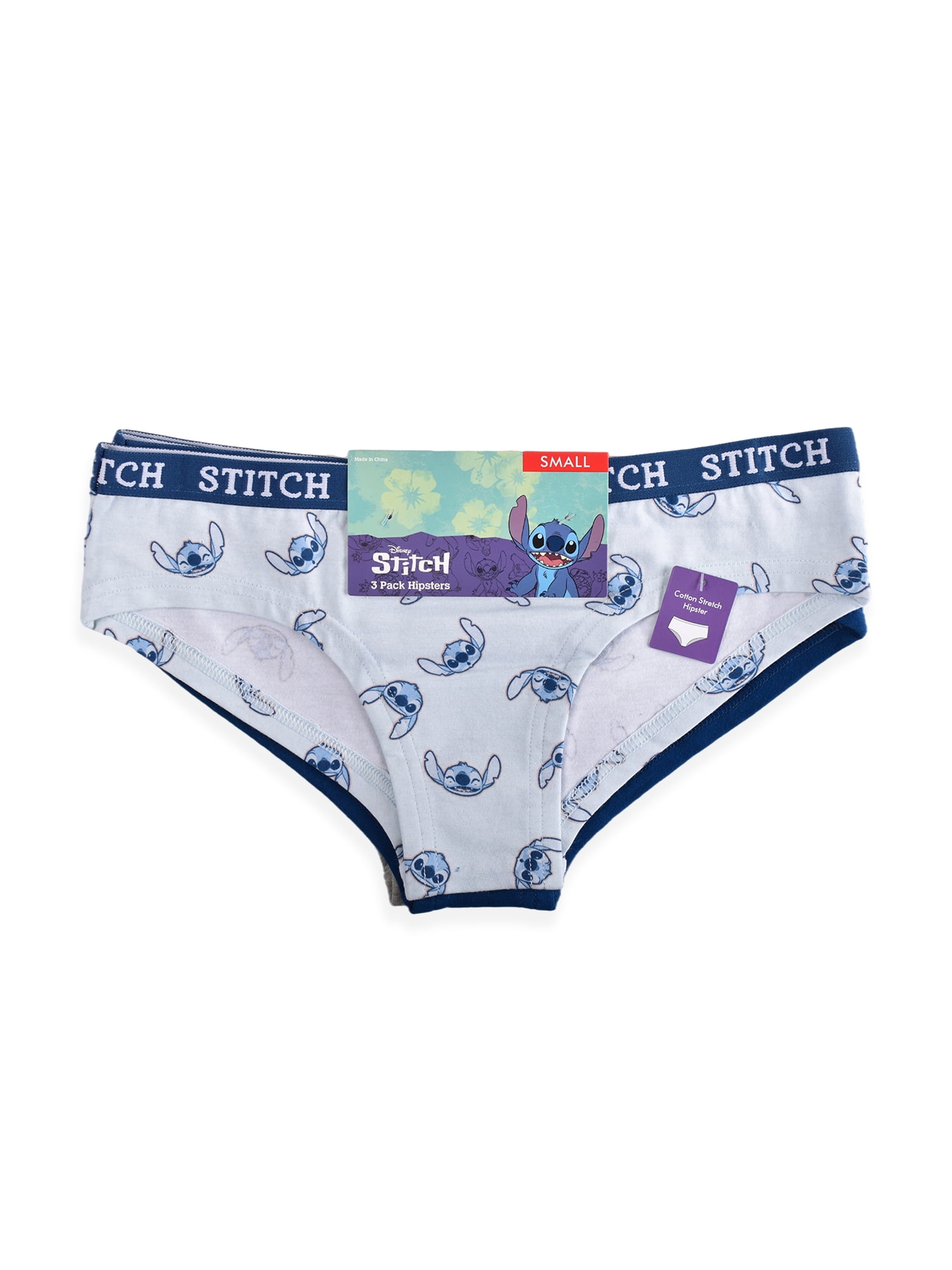 Disney Lilo & Stitch Girls 3PK Hipster Knickers, Pack of 3 Underwear -  Characterville