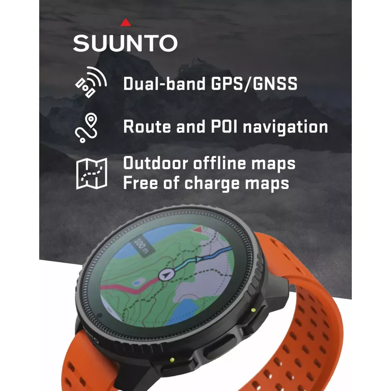 Suunto Vertical Solar Watch, Canyon, One Size - Walmart.com