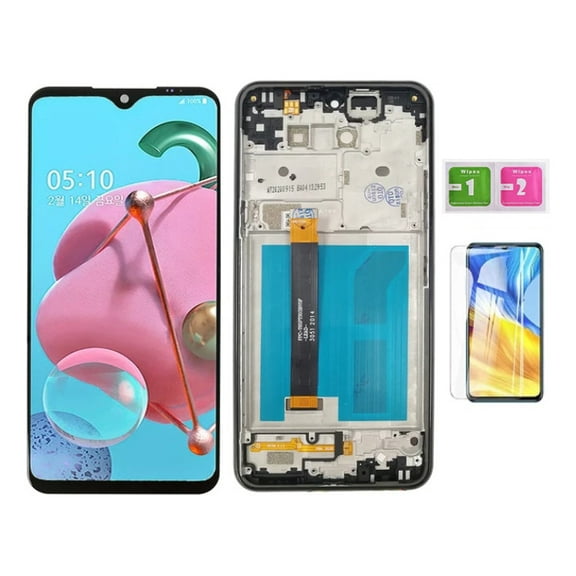 LCD Display Touch Screen   Frame for LG K51 Q51 K500 Q510