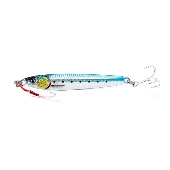 Savage Gear Long Cast Minnow Vertical Jig, 40G, Sardine
