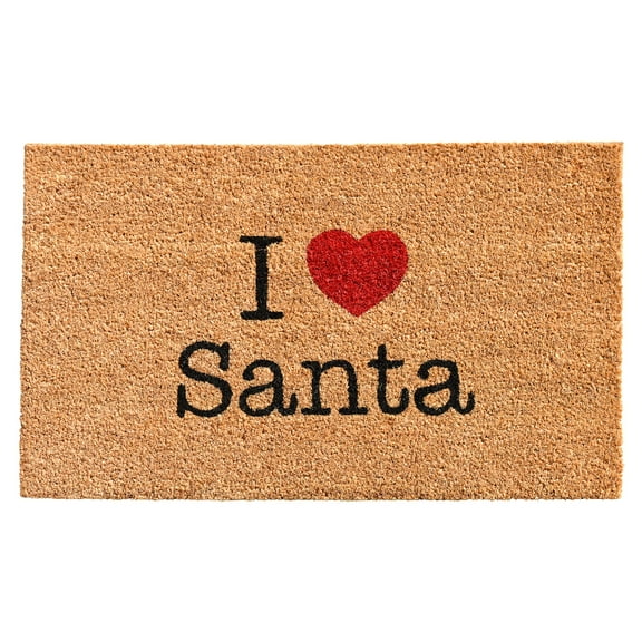 Calloway Mills Love Santa Outdoor Doormat