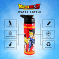 thumbnail image 6 of Dragon Ball Z Saiyan Featuring Gogeta & Gotenks  Fusion Stainless Steel Travel Water Bottle for Boys , 25 oz, 6 of 7