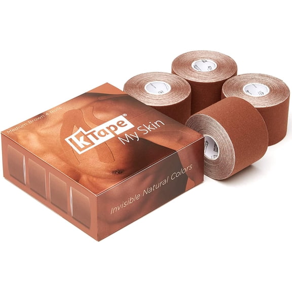 K TAPE My Skin Medium Brown 4 (5 m x 5 cm)