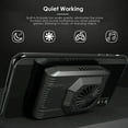 thumbnail image 3 of Portable Mobile Phone Cooler Pad Semiconductor Refrigeration Cooling Pad Support for Smartphone Tablet Cooling Fan, 3 of 6