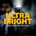 thumbnail image 7 of LUXPRO LP601V3 Bright 400 Lumen LED Handheld Flashlight - Features Ergonomic Handle and Aircraft-Grade Aluminum - Pocket-Sized Camping Accessories with Wrist Lanyard - Batteries Included, 7 of 7