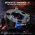 thumbnail image 4 of Kits de elevación niveladora dynofit 2 Front para Silverado 1500 2WD/4WD, 4 of 7