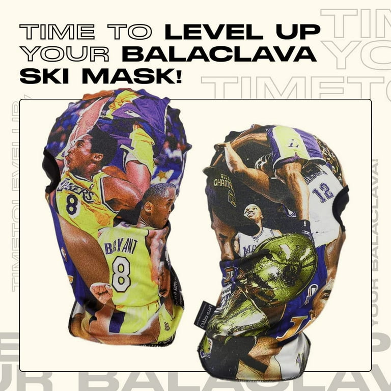 Anime Ski Mask with Design - Akat Black Balaclava B Summer Skii