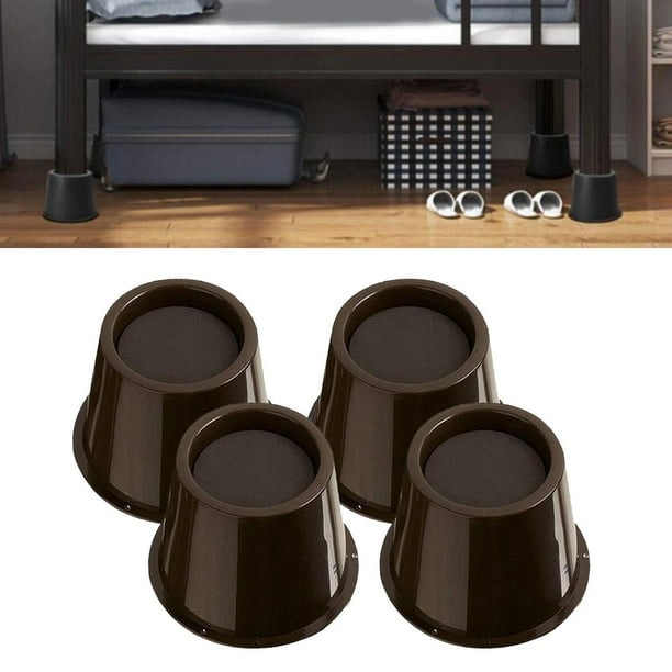 Elevadores de mueble Elevadores de , Elevadores de sofá/silla, Almohadilla EVA antideslizante, Patas de muebles de plástico resistente de Elevador de 3 pulgadas Yotijar Elevadores de cama