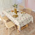 thumbnail image 3 of Pink Cherry Rose Flower Tablecloth,Oil Proof Spill Proof Polyester Table Cover for Rectangle Tables,Durable Tablecloth Decoration Tablecloths for Birthday Picnic Wedding Tea Party Decorations, 3 of 6