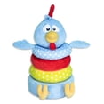 thumbnail image 1 of Aros Apilables de Peluche y Sonaja 2 en 1 Didacti Juegos Gallina Pintadita, 1 of 5