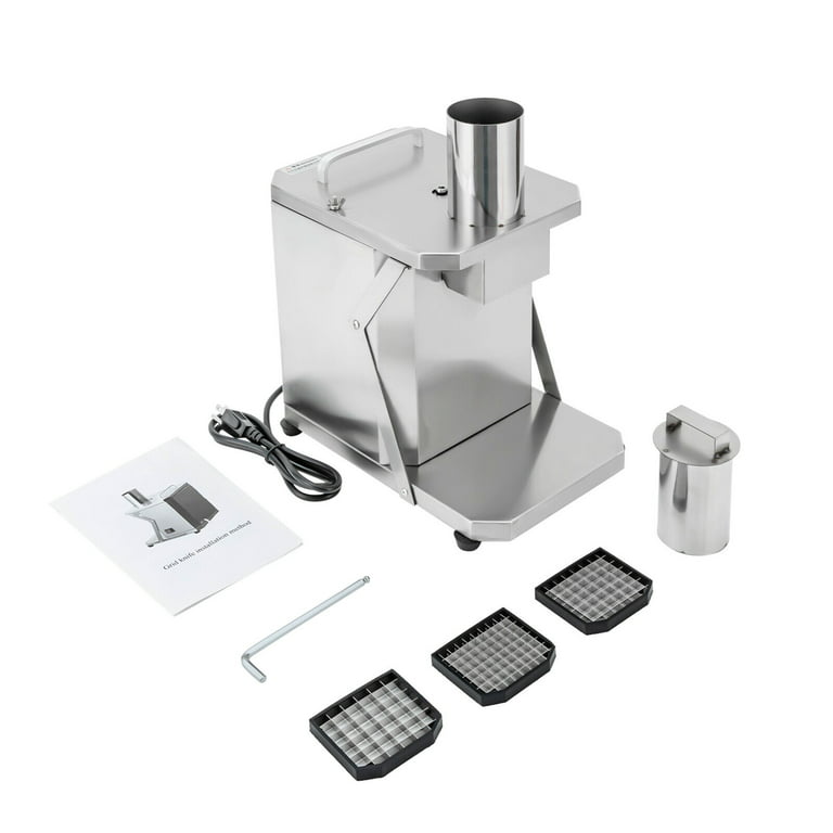 Commercial Vegetable Dicer Electric Fruit Dicing Machine with 3* Grid Blades