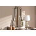 thumbnail image 1 of Baxton Studio RXW-4991 Sanna Modern & Contemporary Antique Silver Finished Accent Wall Mirror, 1 of 2