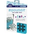 thumbnail image 3 of GFDYREE 3341 6.75 Inch Silicone #Pound It Blue Ice Cube Tray, 3 of 5