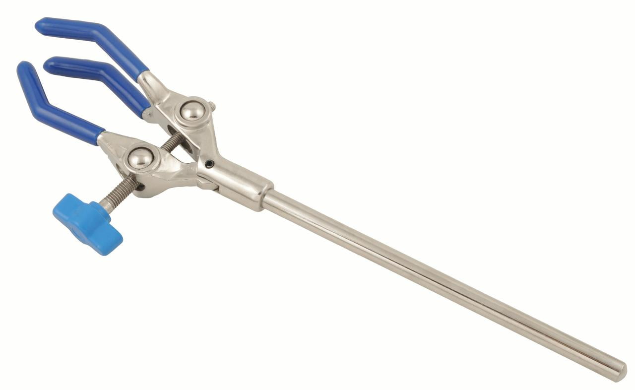 3 Prong Clamp PVC Coated Diecast Jaw 3.5" (90mm) Jaw Capacity