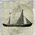 thumbnail image 2 of Allen, Kimberly 26x26 Black Ornate Wood Framed with Double Matting Museum Art Print Titled - Sailing On Print 1, 2 of 4