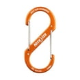 thumbnail image 3 of Nite Ize S-Biner Aluminum Dual Carabiner - Durable Dual Carabiner with Wire Gate Closure - Carabiner for Organizing Keys & Gear Attachments - Size 4, Orange (4 Pack), 3 of 7