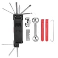 thumbnail image 2 of Kit De Herramientas De Reparación De Bicicletas, Diseño Plegable, Herramienta De Reparación Pequeña 14 En 1, Para Montar Al Aire Libre, Mini Kit De Reparación De Bicicletas, ANGGREK Multi‑Functional Bike Repair Kit, 2 of 8