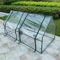 thumbnail image 2 of 30pcs Greenhouse Clips Netting Tunnel Hoop Clips Film Row Cover Double Head Clips, 2 of 6