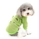 thumbnail image 4 of Ropa linda para perros pequeños, suéter de invierno, forro polar cálido, sudadera suave para mascotas, ropa estampada para gatos, verde, pequeño, 4 of 5