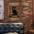 thumbnail image 4 of Placa Metal Vintage Cgtredaw Pintura Hierro Rectangular Gato Arte Pared Bar 20x30cm, 4 of 9