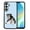 Schnauzer Dog Butt Looking Back On Light Blue Background, variant on WIRESTER Shockproof Soft Rubber Cover Case for Samsung Galaxy A16 5G 6.7", Basset Hound Dog Lying Down Looking Up On Light Blue Background
